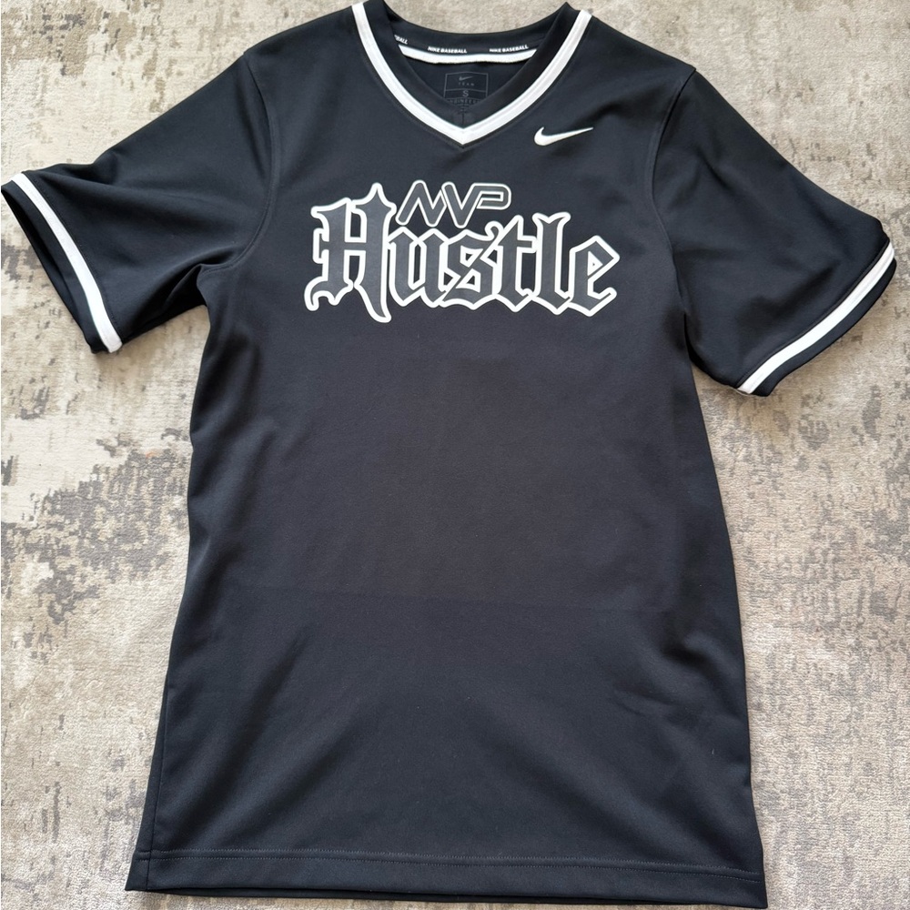 Men’s Nike Black and White MVP Hustle Tee 2000’s